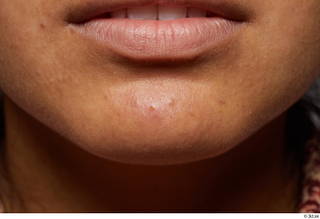 HD Face Skin Agustina Costa chin face lips mouth skin…